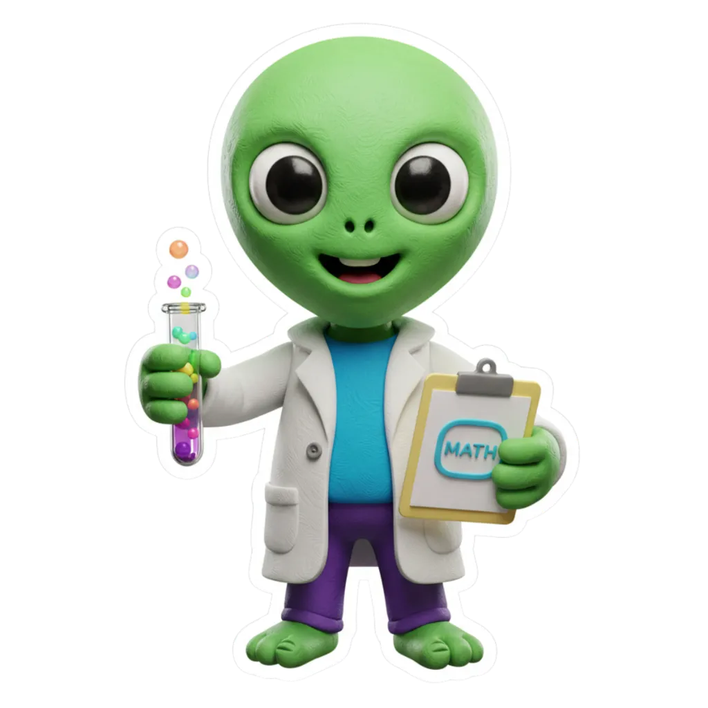 Angle Alien Mascot